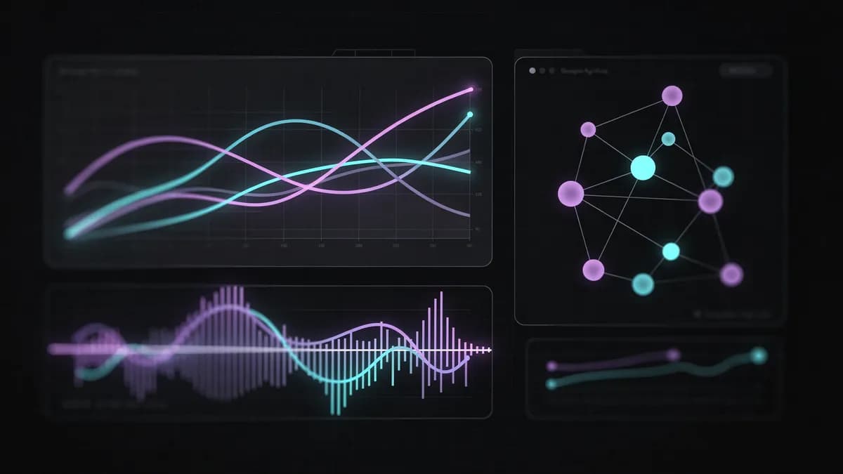 Conversion tracking visualization with attribution graph and call-tracking waveform